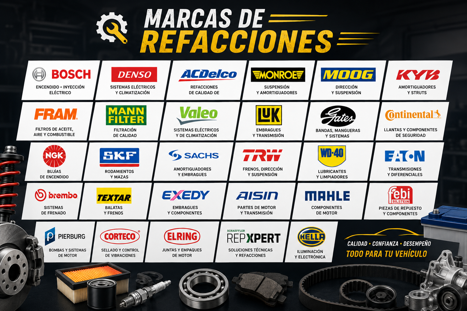 Refacciones y servicios automotrices